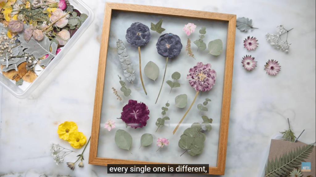 A Framed Flower set