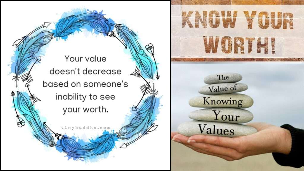 Business can have various options, but unless you know your worth, you will not be able to provide the RIGHT VALUE to your customers